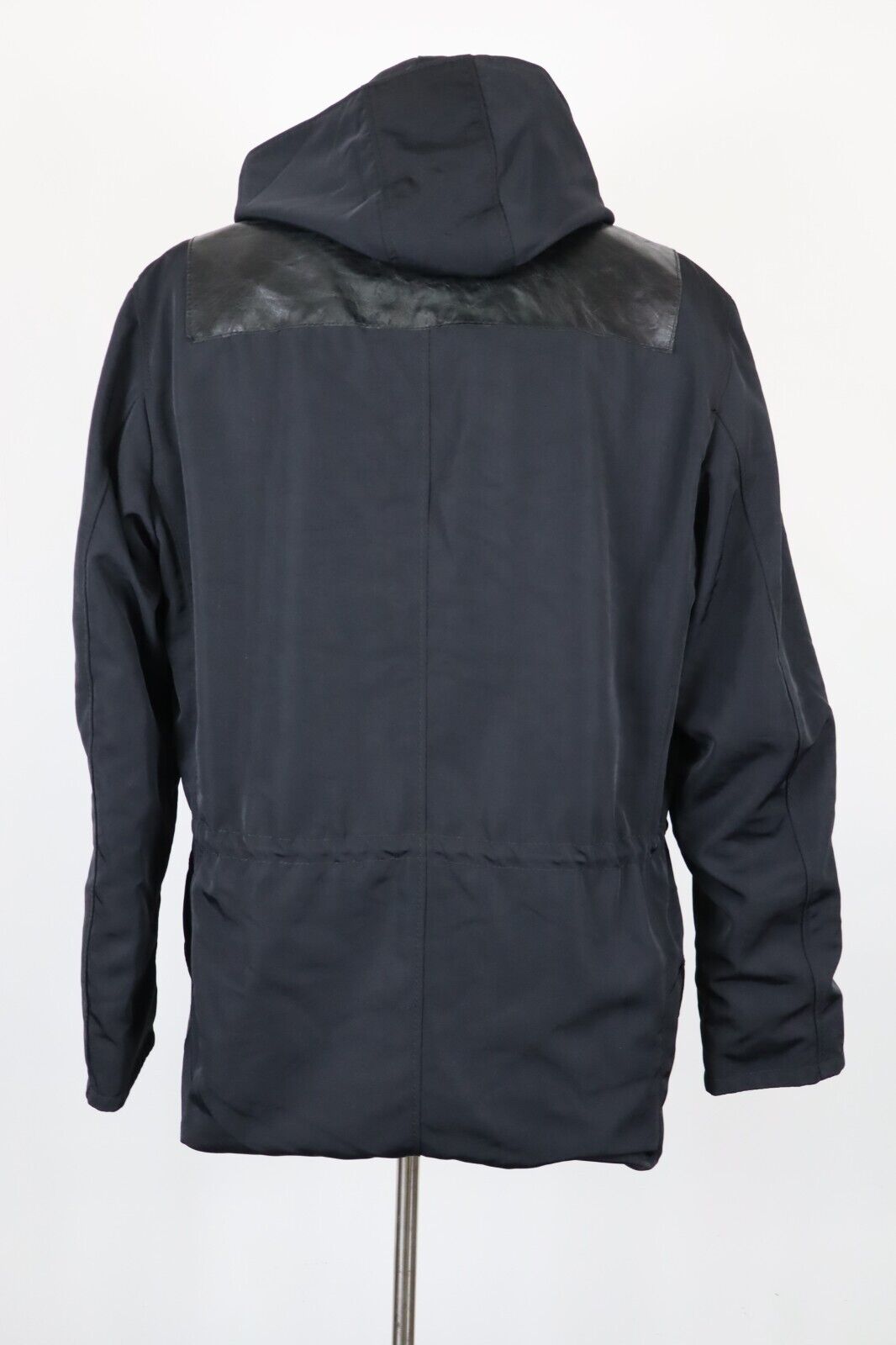 PIERRE CARDIN GIUBBINO IMBOTTITO PELLE UOMO Tg 52 MAN CASUAL VINTAGE JACKET