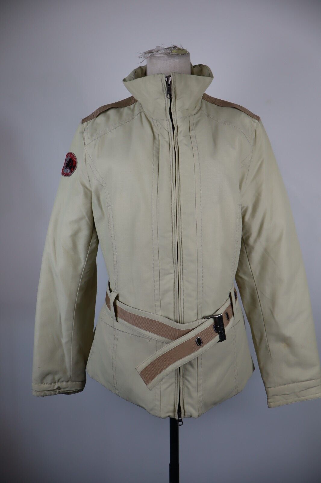 MUSEUM GIUBBINO PIUMINO GIACCA  DONNA Tg. L WOMAN CASUAL JACKET VINTAGE