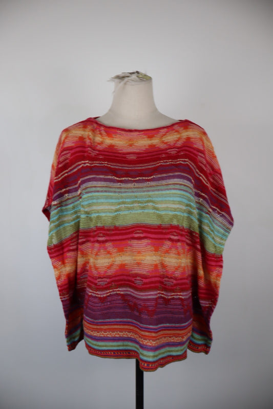 RALPH LAUREN DONNA MAGLIA COTONE TG XS WOMAN COTTON SHIRT CASUAL VINTAGE LINO