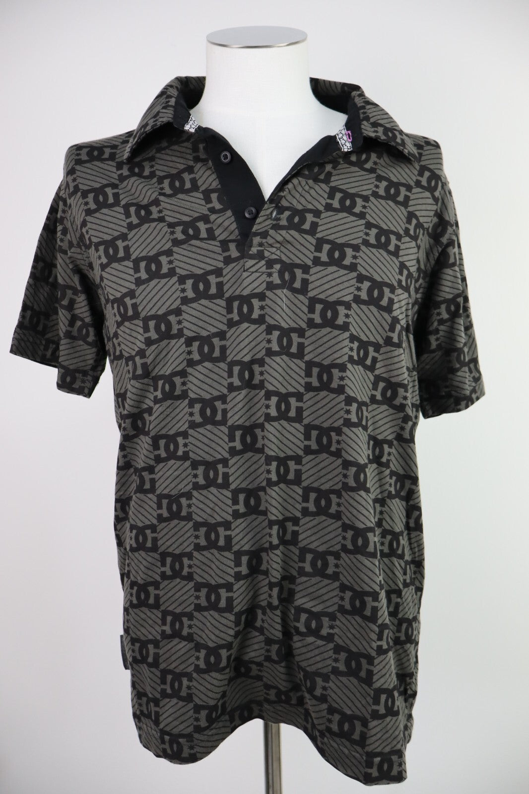 DC SHOES MAGLIA UOMO TG SMAN T-SHIRT CASUAL VINTAGE COTONE COTTON