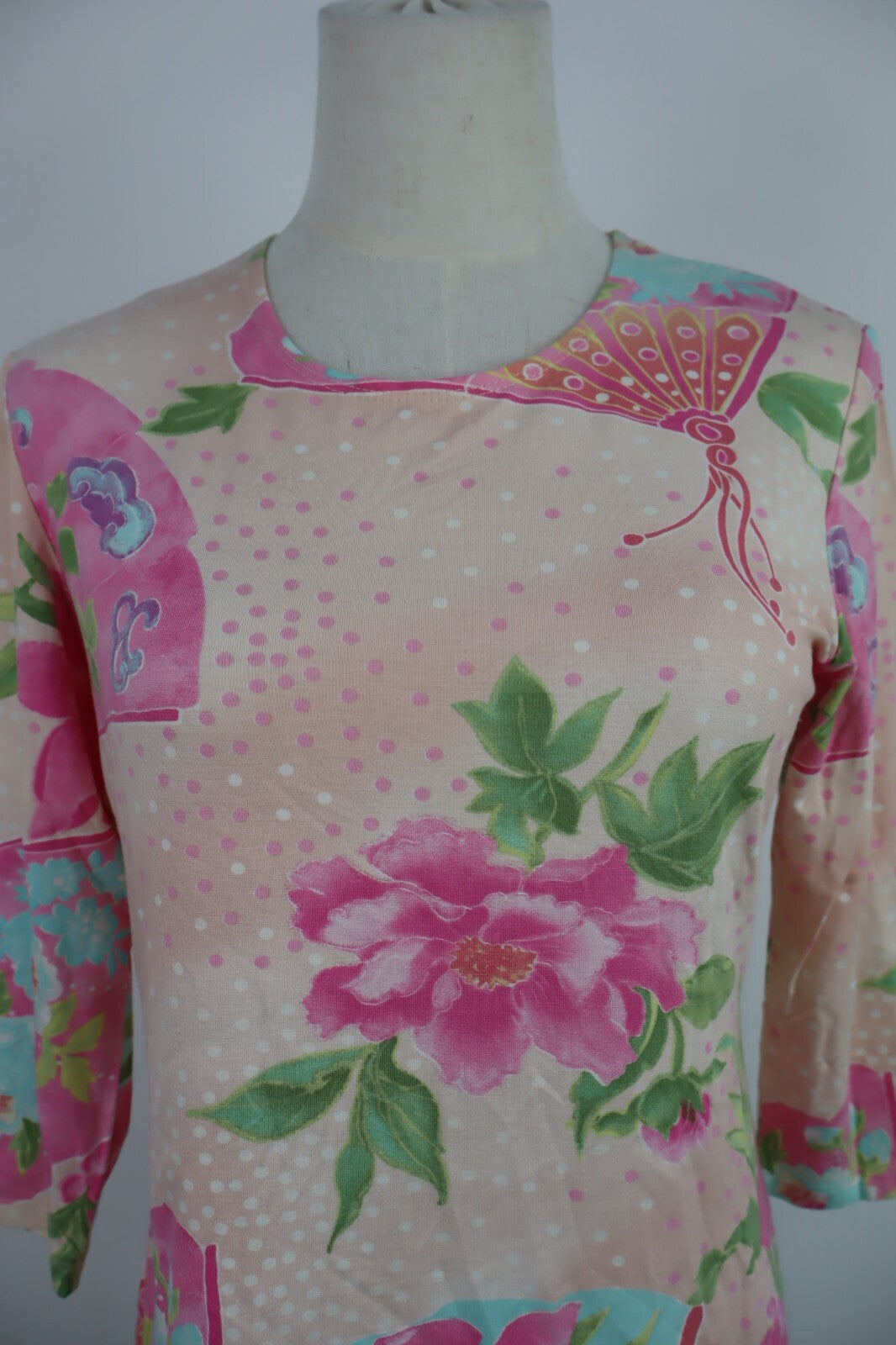 LUCIANO PAVAROTTI MAGLIA DONNA TG. 48 WOMAN CASUAL VINTAGE TOP T-SHIRT