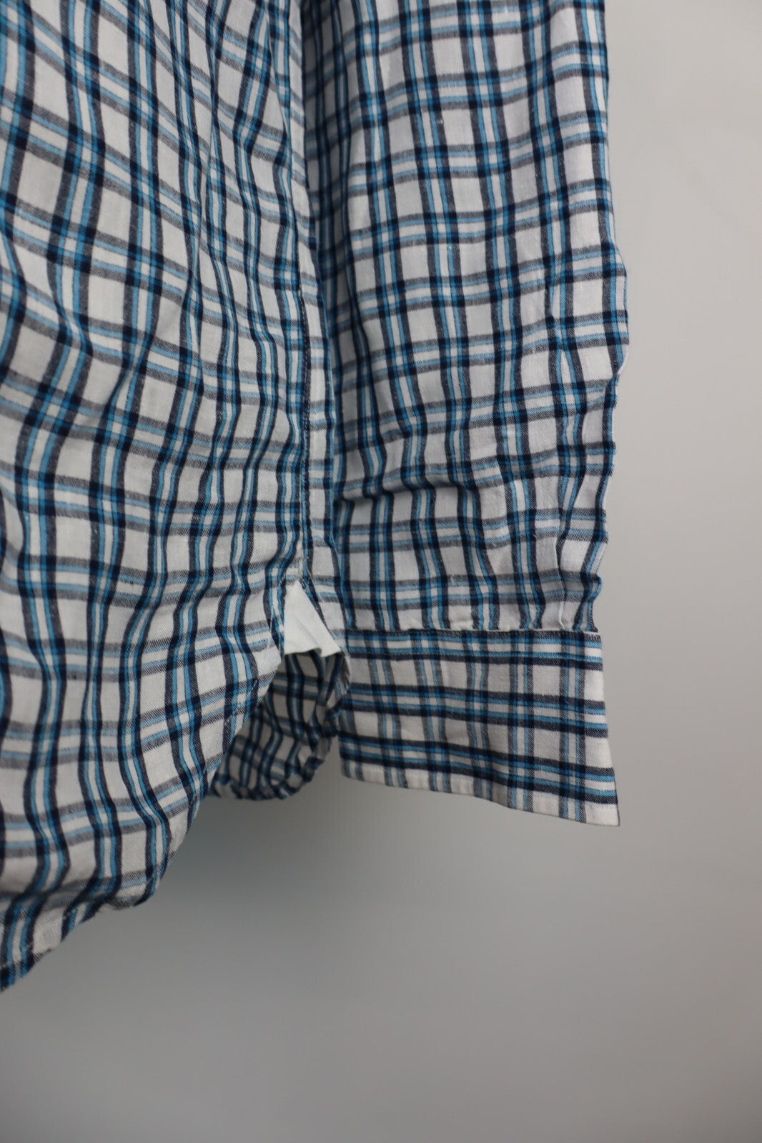 HENRY COTTON'S CAMICIA UOMO LINO LINEN TG. 41 MAN CASUAL VINTAGE SHIRT