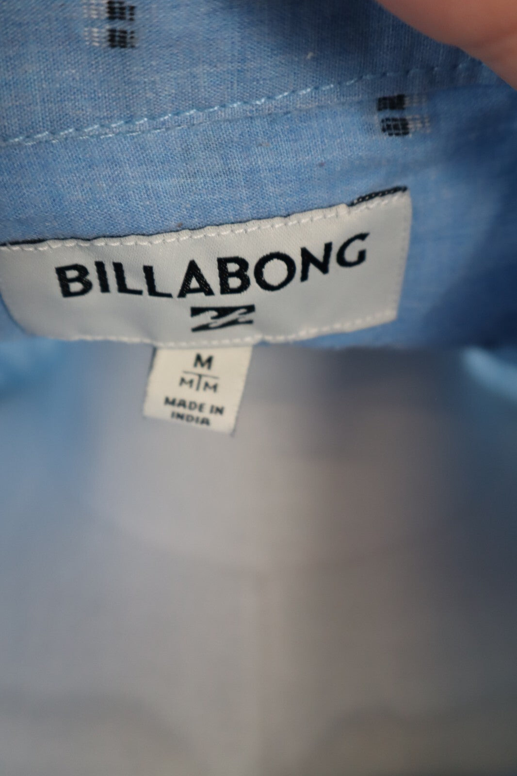 BILLABONG CAMICIA UOMO COTONE TG. M MAN CASUAL VINTAGE COTTON SHIRT