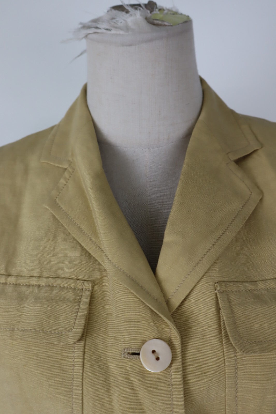 MARELLA BLAZER GIACCA DONNA Tg 42 WOMAN CASUAL VINTAGE JACKET LINO SETA