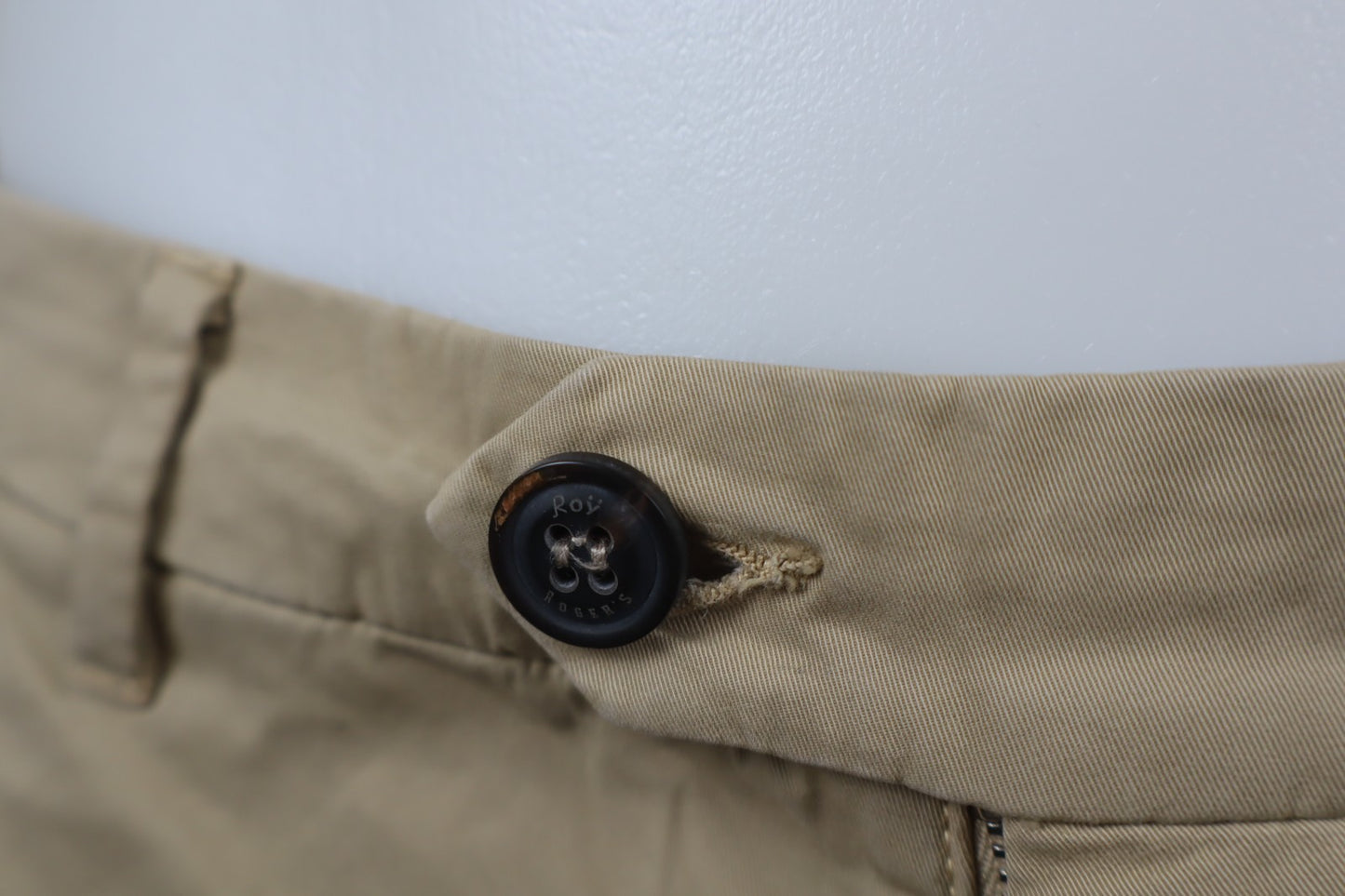 ROY ROGER'S  BERMUDA PANTALONE SHORTS UOMO TG 31 MAN VINTAGE CASUAL PANTS COTONE