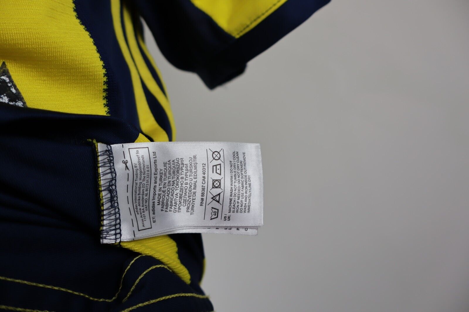 ADIDAS FENERBAHCE MAGLIA CALCIO UOMO Tg M SOCCER JERSEY TRIKOT VINTAGE SPORT