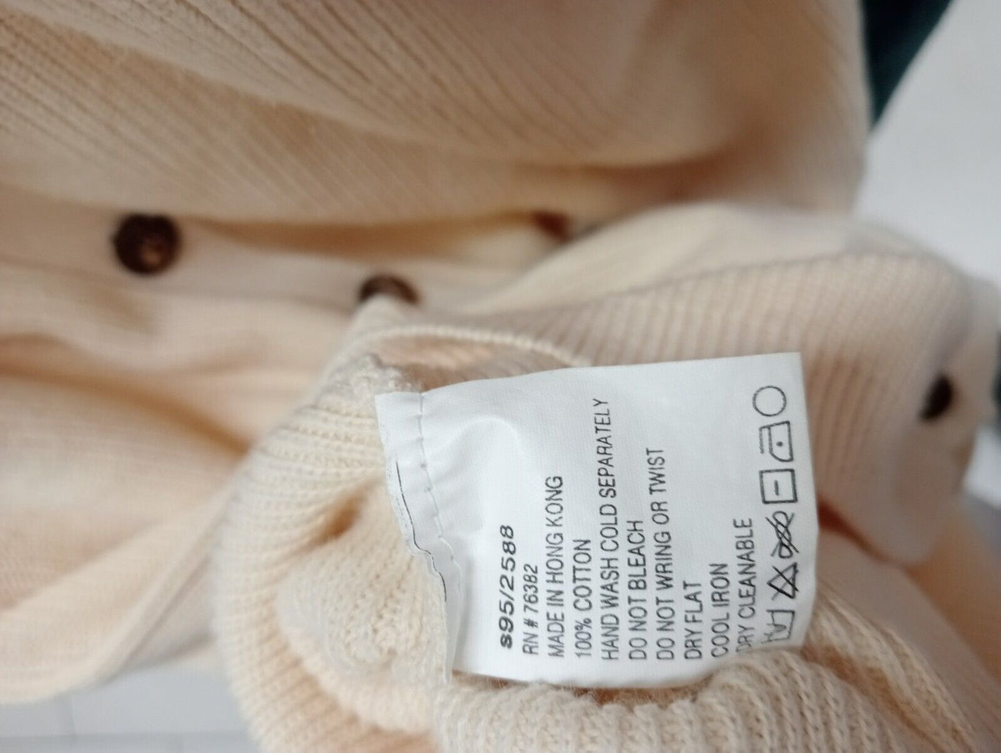 TIMBERLAND MAGLIONE CARDIGAN COTONE DONNA Tg. M WOMAN CASUAL SWEATER ITALY