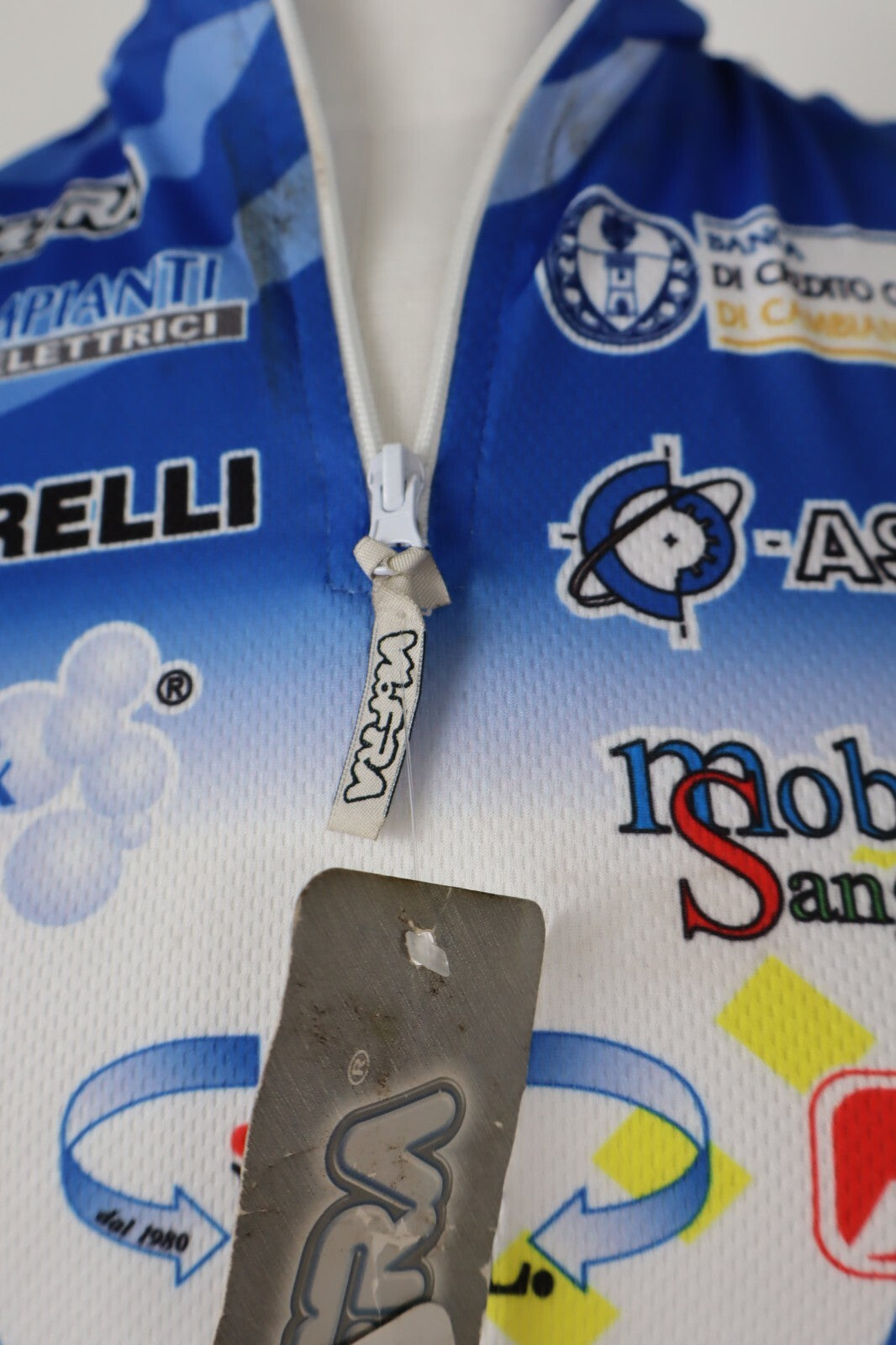 VIFRA MAGLIA CICLISMO CYCLING UOMO TG. 2 MAN SHIRT BIKE SPORT VINTAGE CON TAG