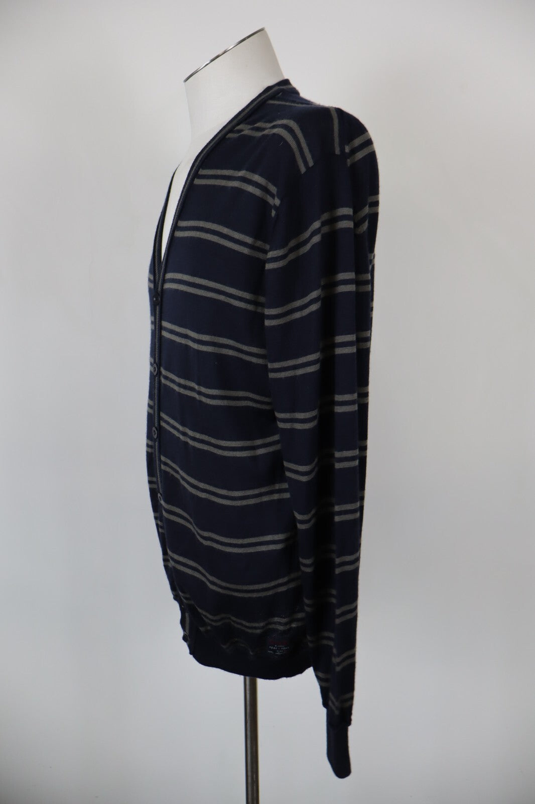 GUESS MAGLIONE CARDIGAN VINTAGE UOMO Tg. 2XL MAN SWEATER CASUAL LANA