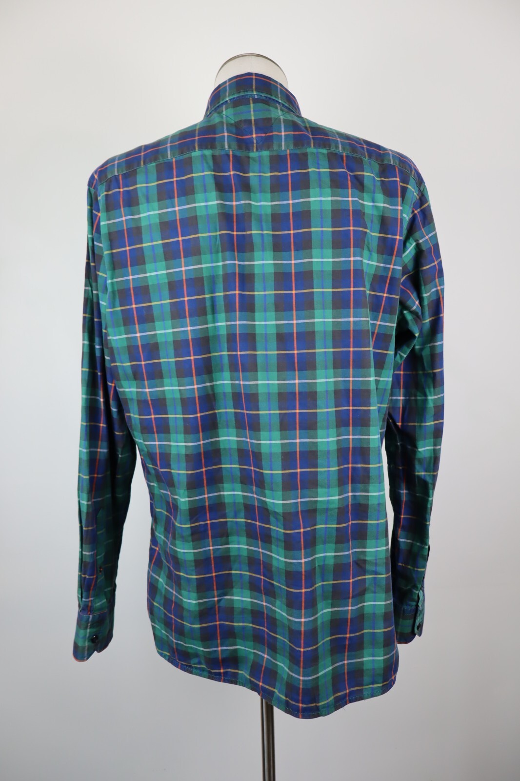 TOMMY HILFIGER CAMICIA COTONE SHIRT UOMO Tg. L MAN VINTAGE CASUAL COTTON