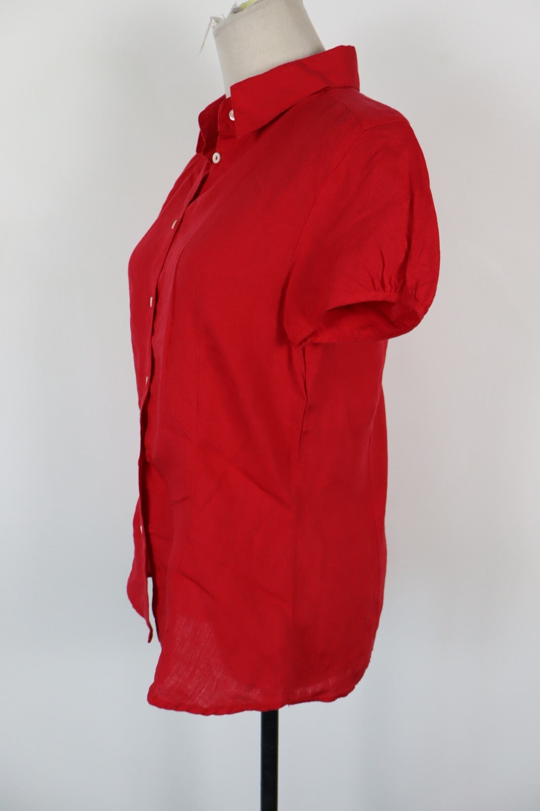 MARELLA CAMICIA BLUSA DONNA TG. 42 WOMAN SHIRT CASUAL VINTAGE LINO