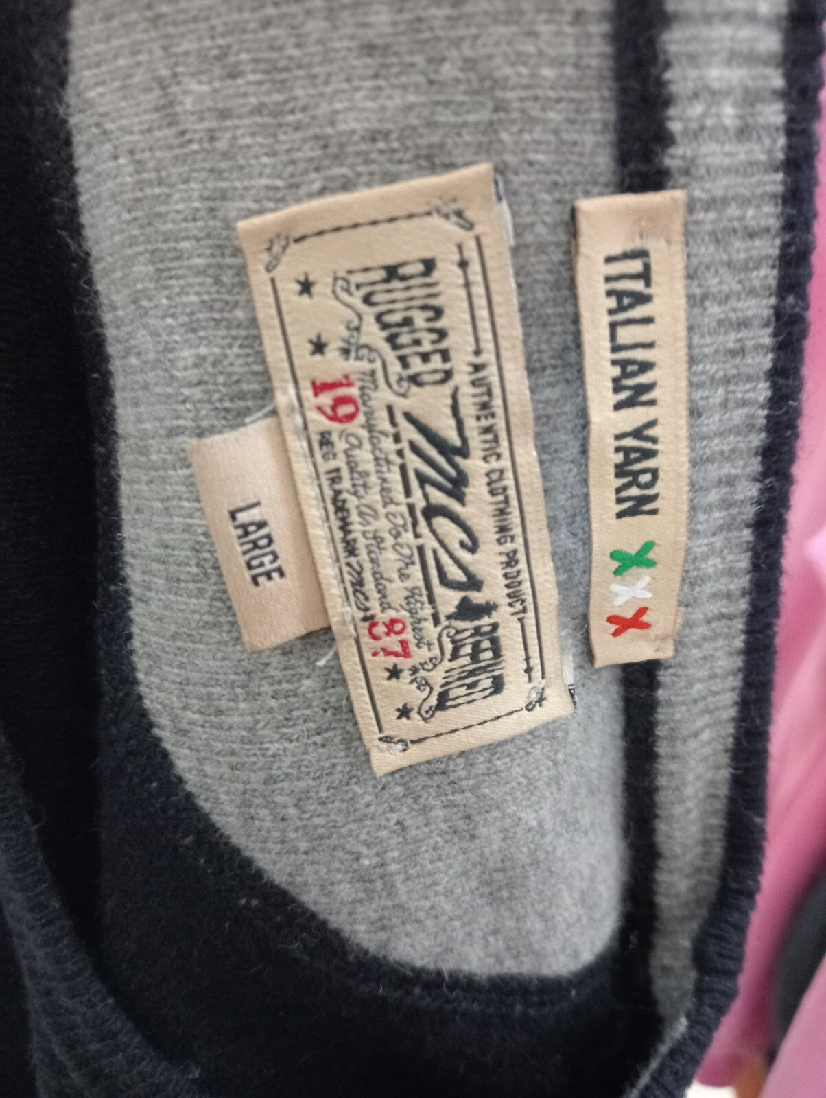 MARLBORO CLASSICS MAGLIONE LANA WOOL UOMO L MAN SWEATER CASUAL VINTAGE ITALY