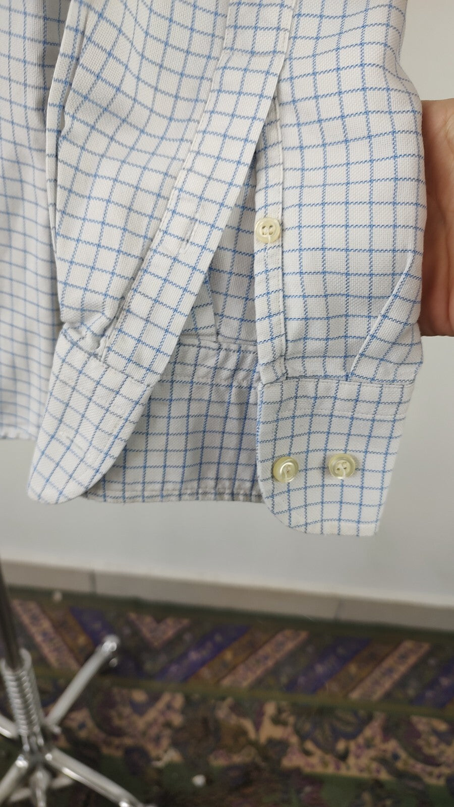 PIERRE CARDIN CAMICIA UOMO TG. 40 MAN CASUAL VINTAGE SHIRT COTONE