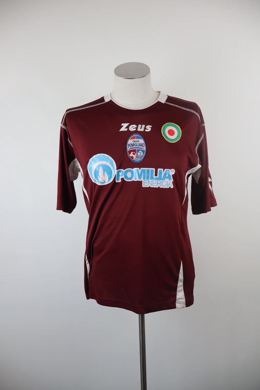 ZEUS POMIGLIANO N 18 SERIE D MAGLIA CALCIO UOMO L JERSEY TRIKOT SPORT INDOSSATA