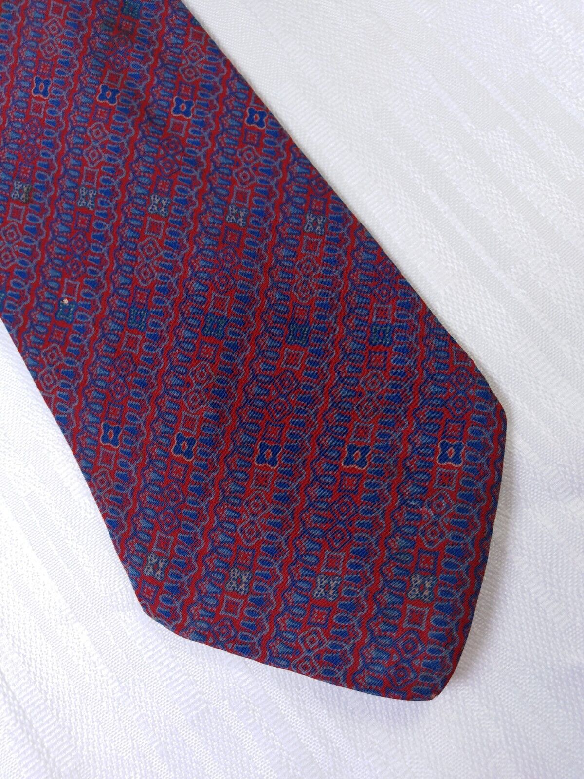 LANCOME 100% SILK TIE SETA CRAVATTA NECKTIE MADE ITALY VINTAGE CLASSIC