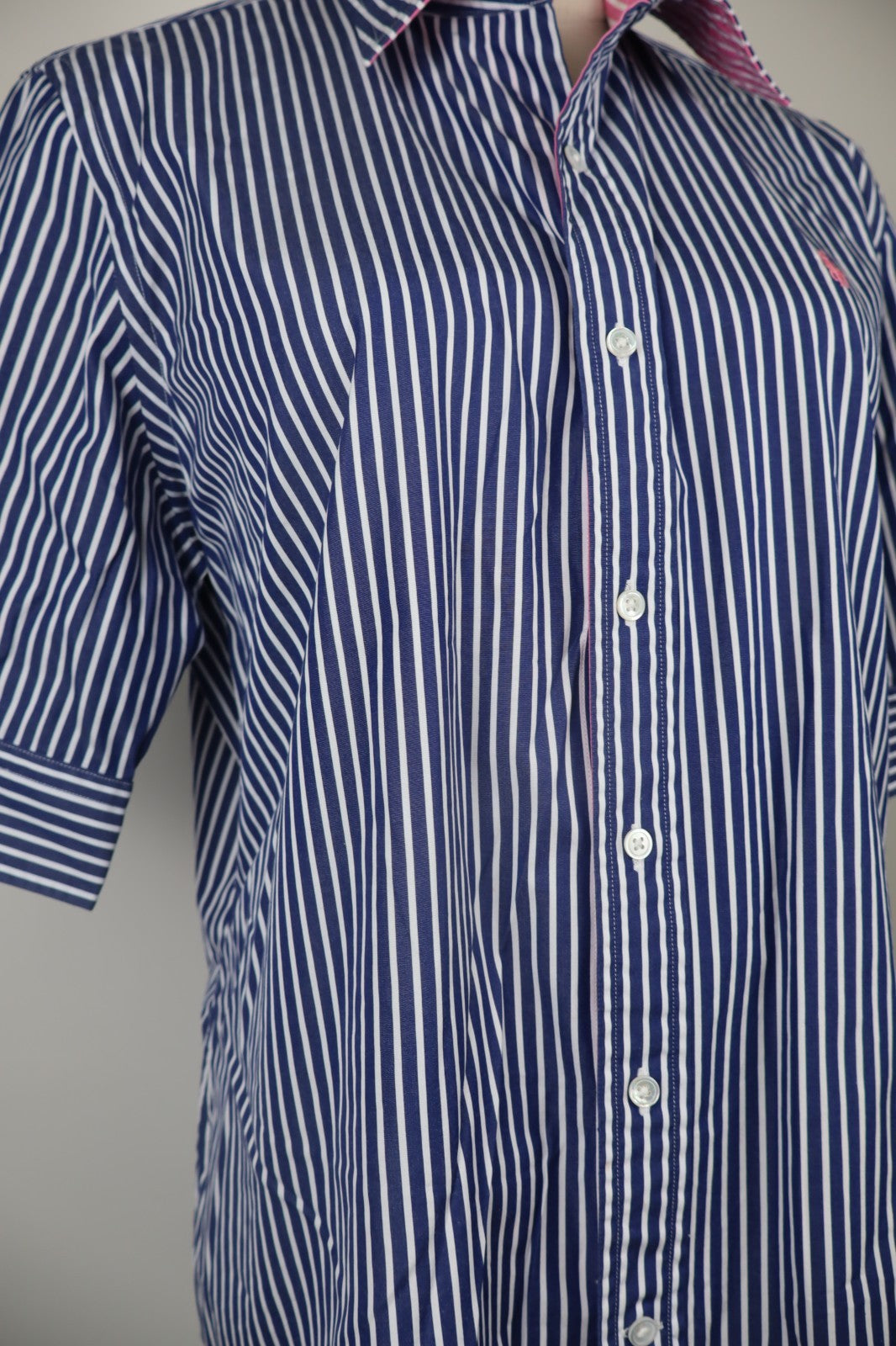 RALPH LAUREN POLO GOLF CAMICIA DONNA 14 WOMAN SHIRT CASUAL VINTAGE COTONE COTTON