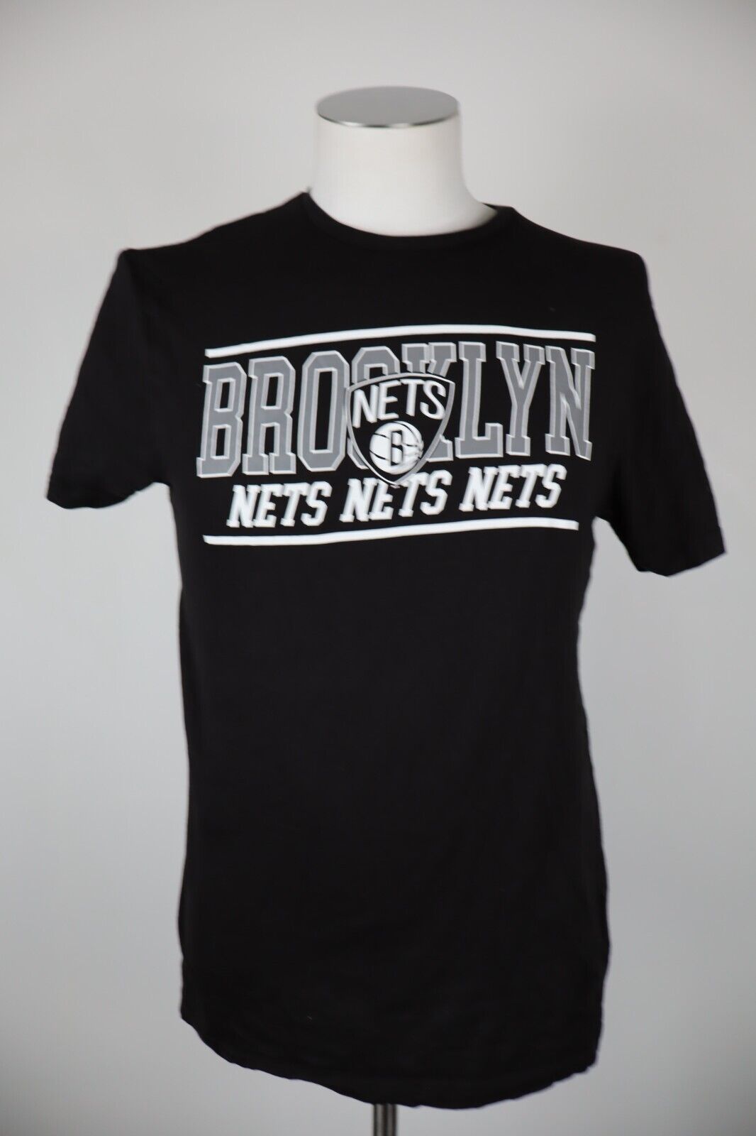 NEW ERA BROOKLIN NETS MAGLIA UOMO TG S MAN T-SHIRT CASUAL VINTAGE COTONE COTTON