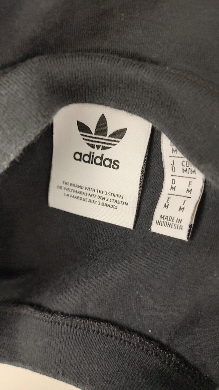 ADIDAS MAGLIA COTONE UOMO TG. M MAN T- SHIRT CASUAL VINTAGE