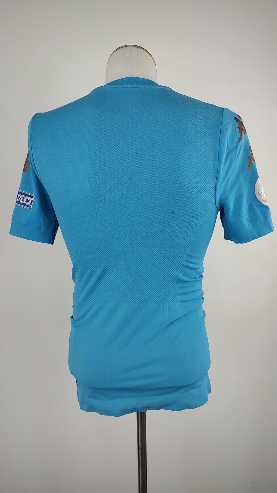 KAPPA NAPOLI MAGLIA CALCIO Tg L/XL ANNI RAGAZZO SOCCER  JERSEY VINTAGE