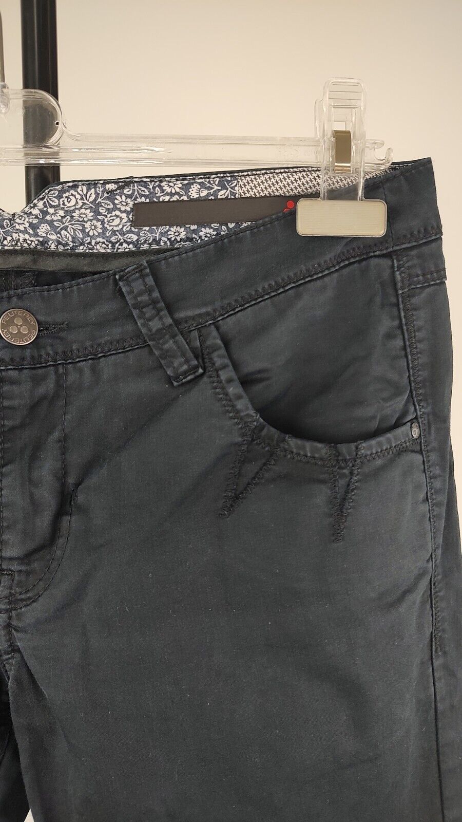 PEUTEREY PANTALONE DONNA TG 44 WOMAN VINTAGE PANTS CAPRI