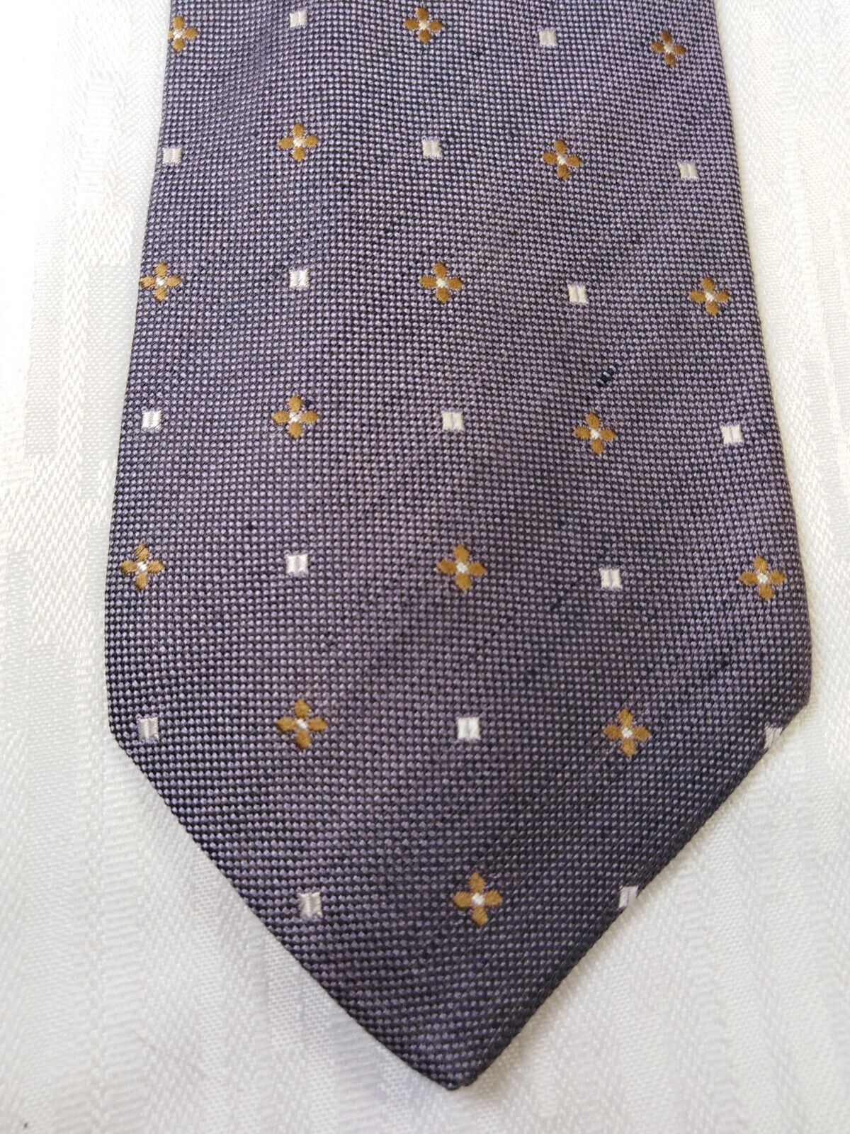 TINO COSMA 100% SETA SILK TIE CRAVATTA NECKTIE ITALY VINTAGE CLASSIC