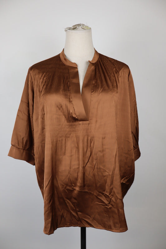 PIERRE CARDIN MAGLIA BLUSA DONNA 44 WOMAN CASUAL VINTAGE T-SHIRT MANICA A 3/4