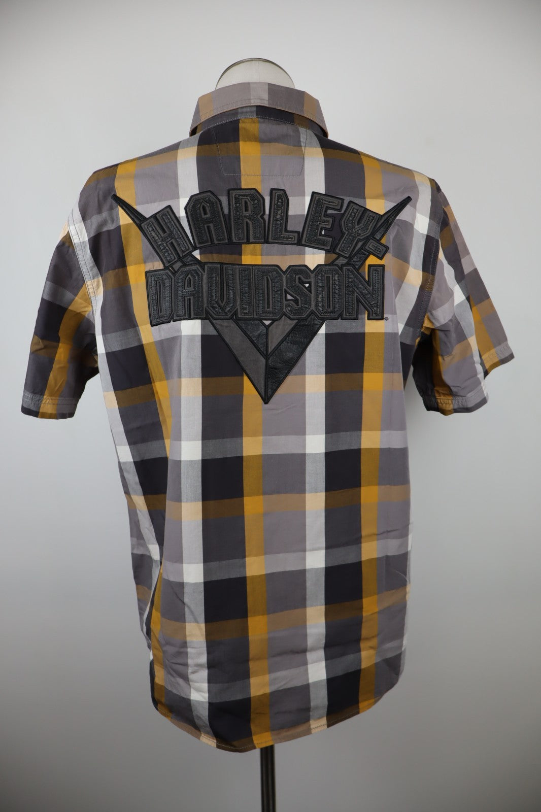 HARLEY DAVIDSON CAMICIA UOMO TG M MAN SHIRT CASUAL VINTAGE COTONE COTTON LOGO