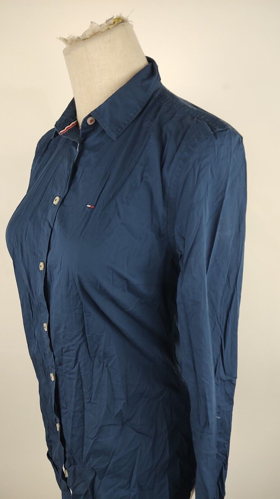TOMMY HILFIGER CAMICIA DONNA TG. S WOMAN SHIRT CASUAL VINTAGE