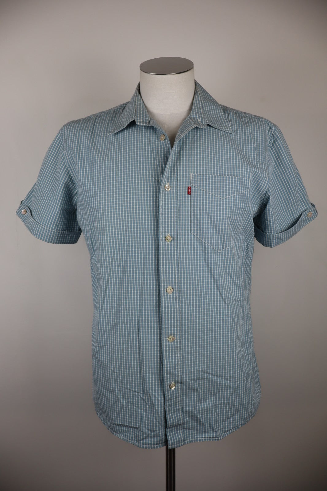LEVI'S STRAUSS & CO CAMICIA UOMO TG. L SLIM MAN CASUAL VINTAGE MAN COTONE COTTON