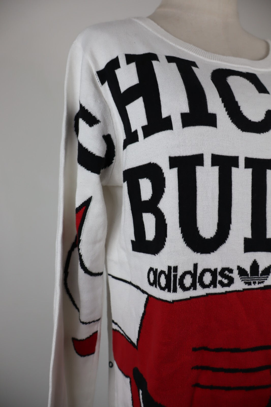 ADIDAS MAGLIA BASKET CHICAGO BULLS DONNA TG 44 WOMAN SHIRT SPORT VINTAGE COTONE