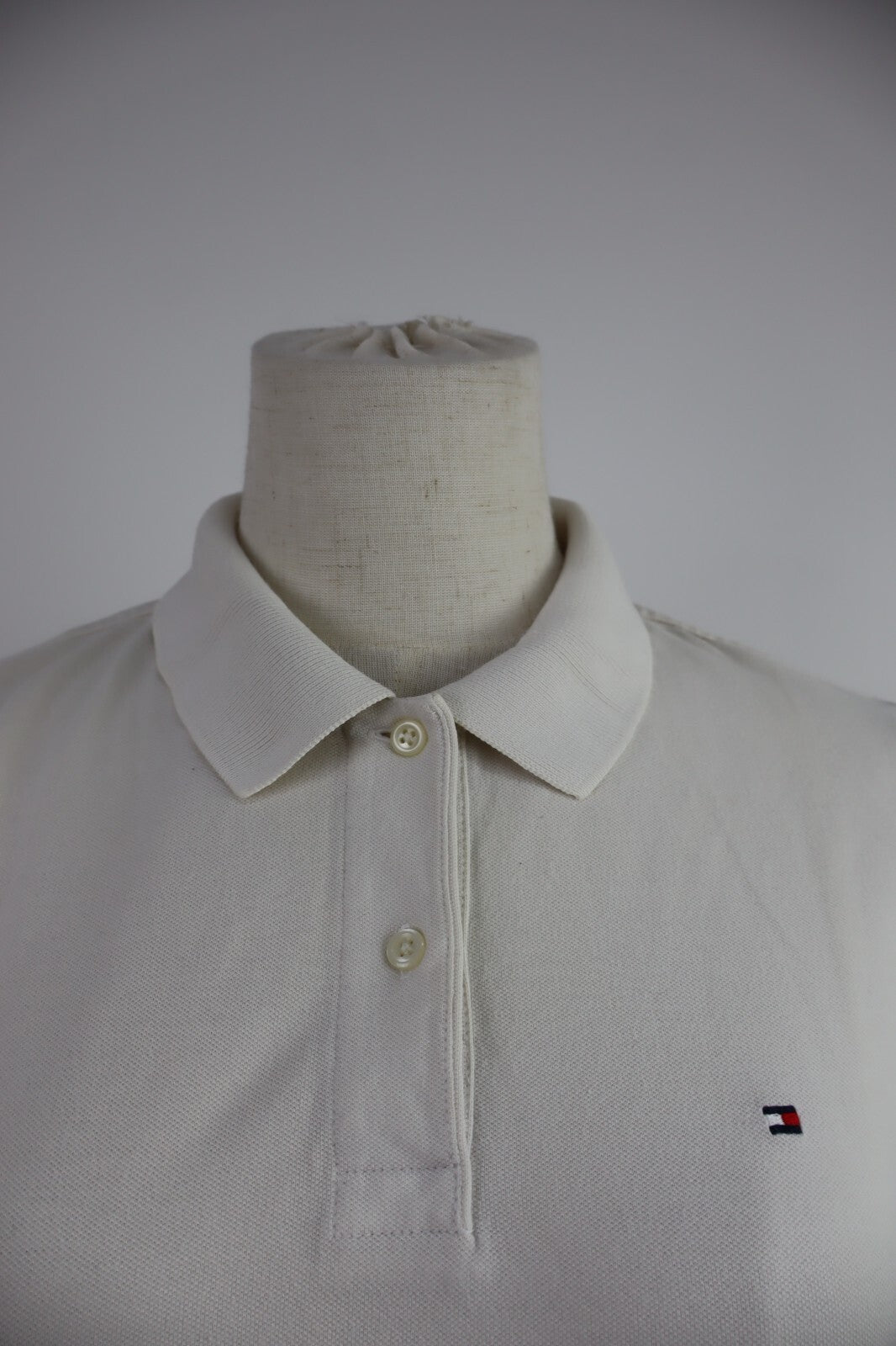 TOMMY HILFIGER POLO MAGLIA DONNA COTONE TG. S WOMAN SHIRT CASUAL VINTAGE COTTON
