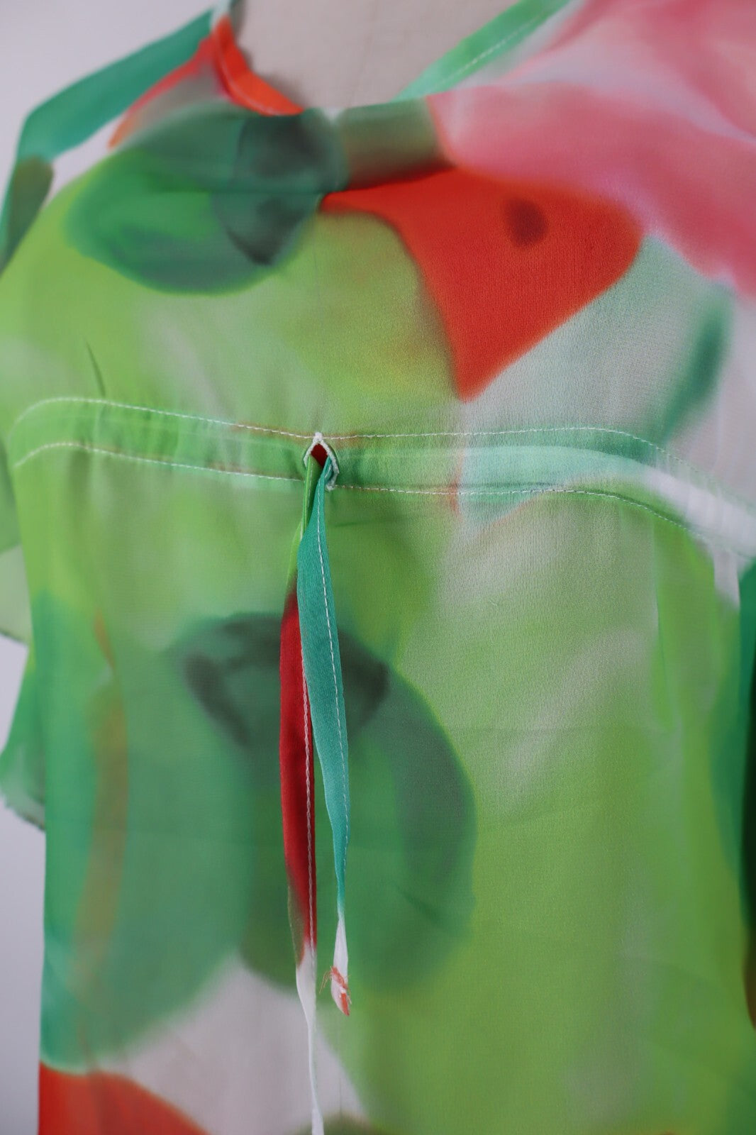 SUNDEK MAGLIA DONNA TG. 6  WOMAN CASUAL VINTAGE T-SHIRT FLOREALE