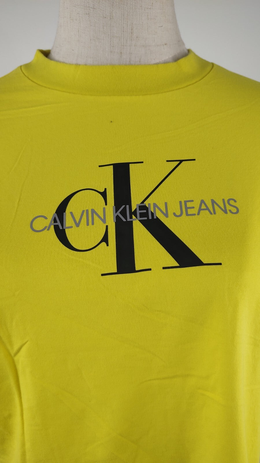 CALVIN KLEIN MAGLIA DONNA TG. M WOMAN CASUAL VINTAGE T-SHIRT COTONE