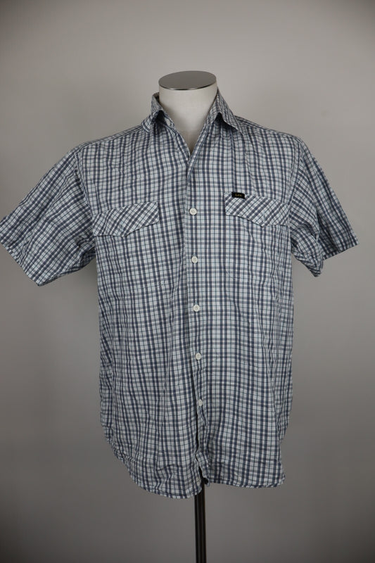 LEE CAMICIA UOMO COTONE TG. M MAN CASUAL VINTAGE SHIRT COTTON MANICA CORTA