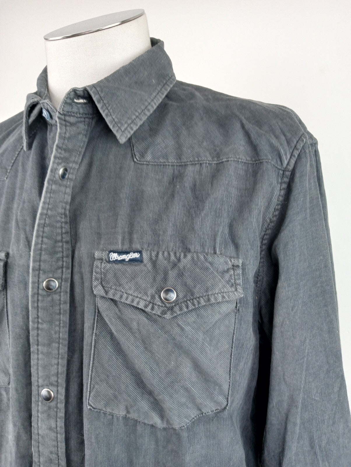 WRANGLER CAMICIA UOMO COTONE COTTON TG. XL  MAN CASUAL VINTAGE SHIRT ITALY