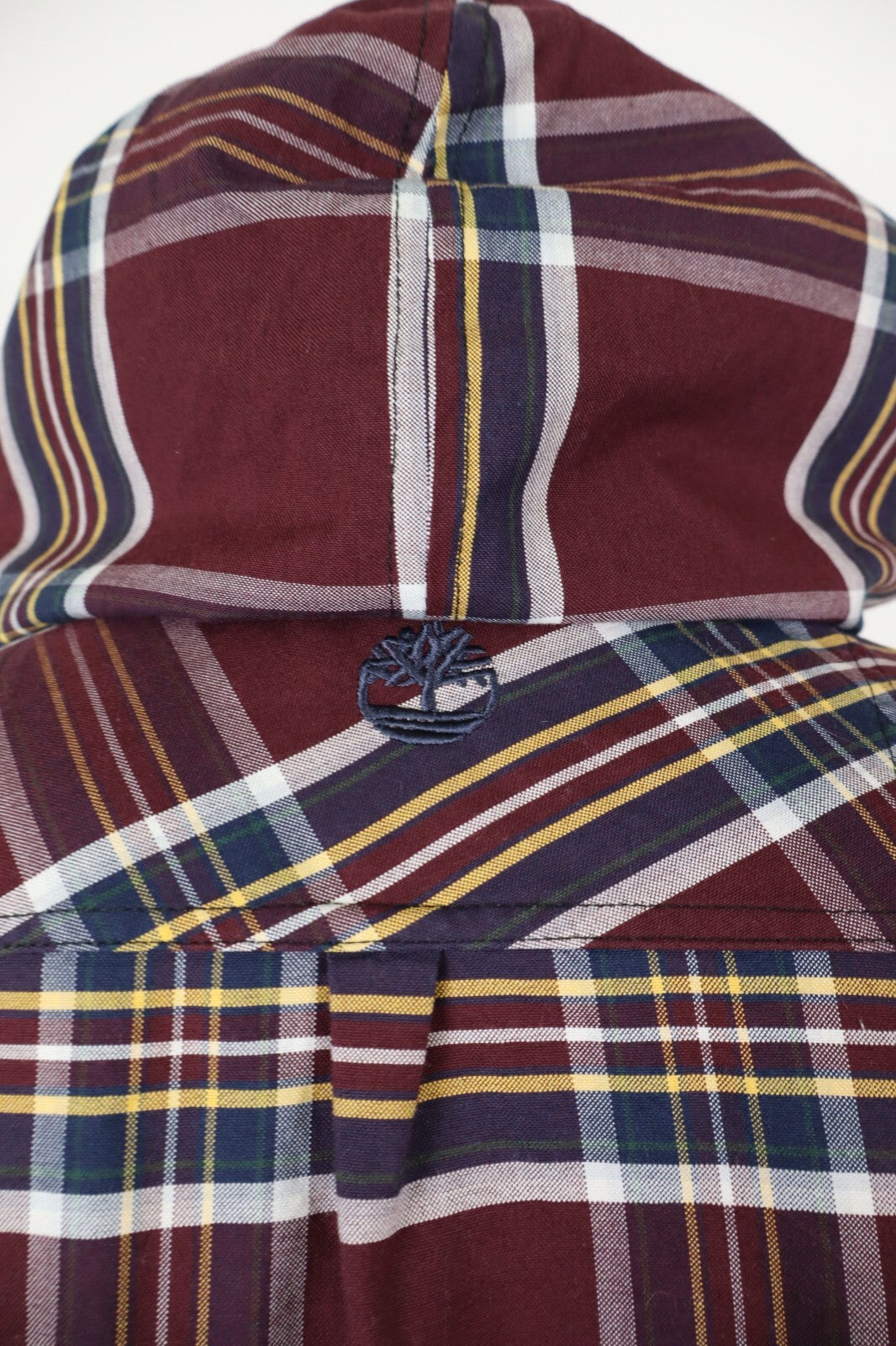 TIMBERLAND CAMICIA CON CAPPUCCIO UOMO COTONE TG S MAN CASUAL VINTAGE SHIRT