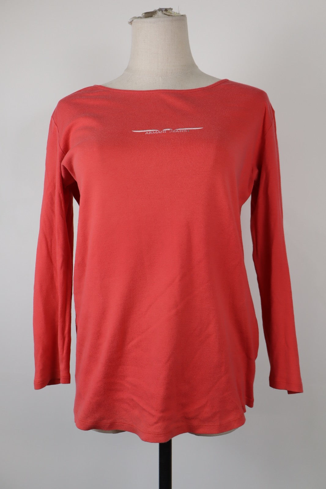 ARMANI JEANS MAGLIA DONNA TG. 36 WOMAN CASUAL VINTAGE T-SHIRT TOP COTONE