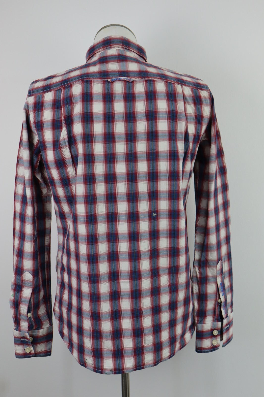SUPERDRY CAMICIA COTONE SHIRT UOMO Tg M MAN VINTAGE CASUAL COTTON