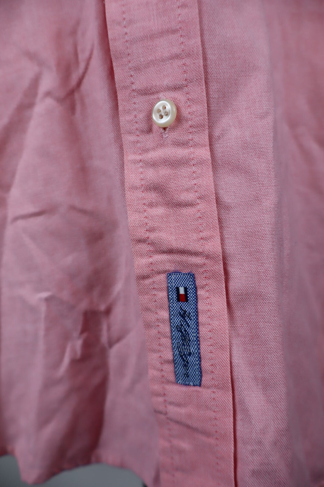 TOMMY HILFIGER CAMICIA UOMO TG. L MAN CASUAL SHIRT VINTAGE SHIRT COTONE COTTON