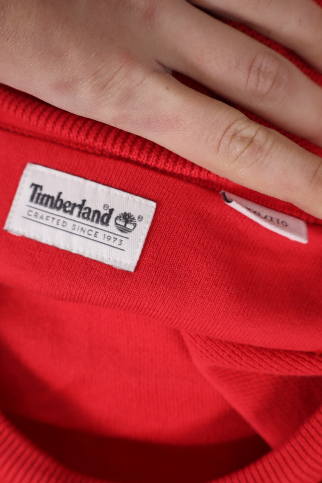 TIMBERLAND MAGLIONE COTONE VINTAGE UOMO Tg. 2XL MAN SWEATER CASUAL