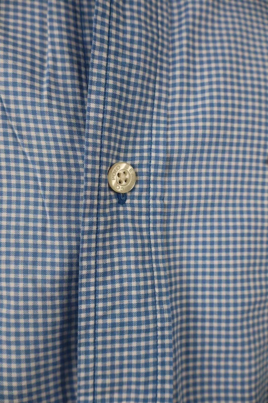 RALPH LAUREN CAMICIA UOMO COTONE TG XL MAN CASUAL VINTAGE COTTON SHIRT LOGO