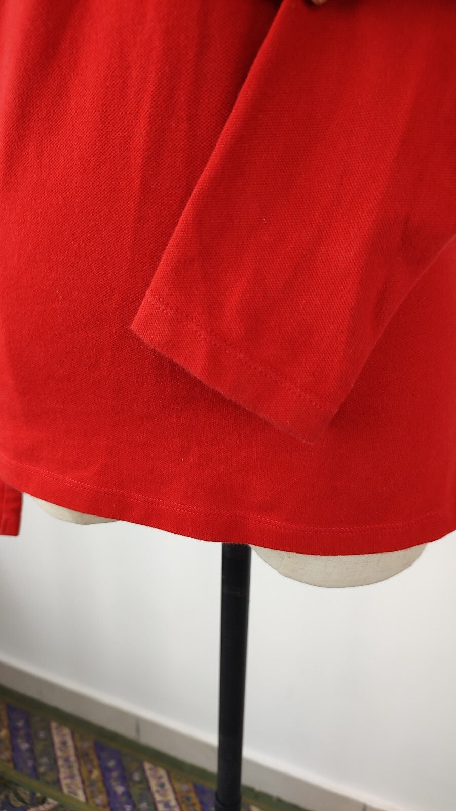 TOMMY HILFIGER POLO MAGLIA DONNA COTONE TG. XS WOMAN SHIRT CASUAL VINTAGE COTTON