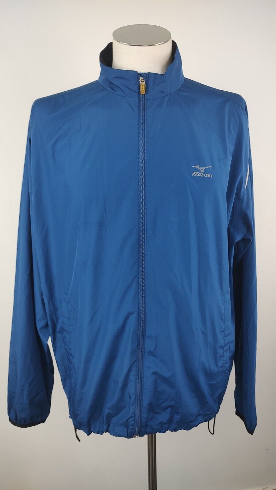 MIZUNO GIACCA SPORTIVA UOMO TG L MAN SPORT VINTAGE CASUAL JACKET POLIURETANO