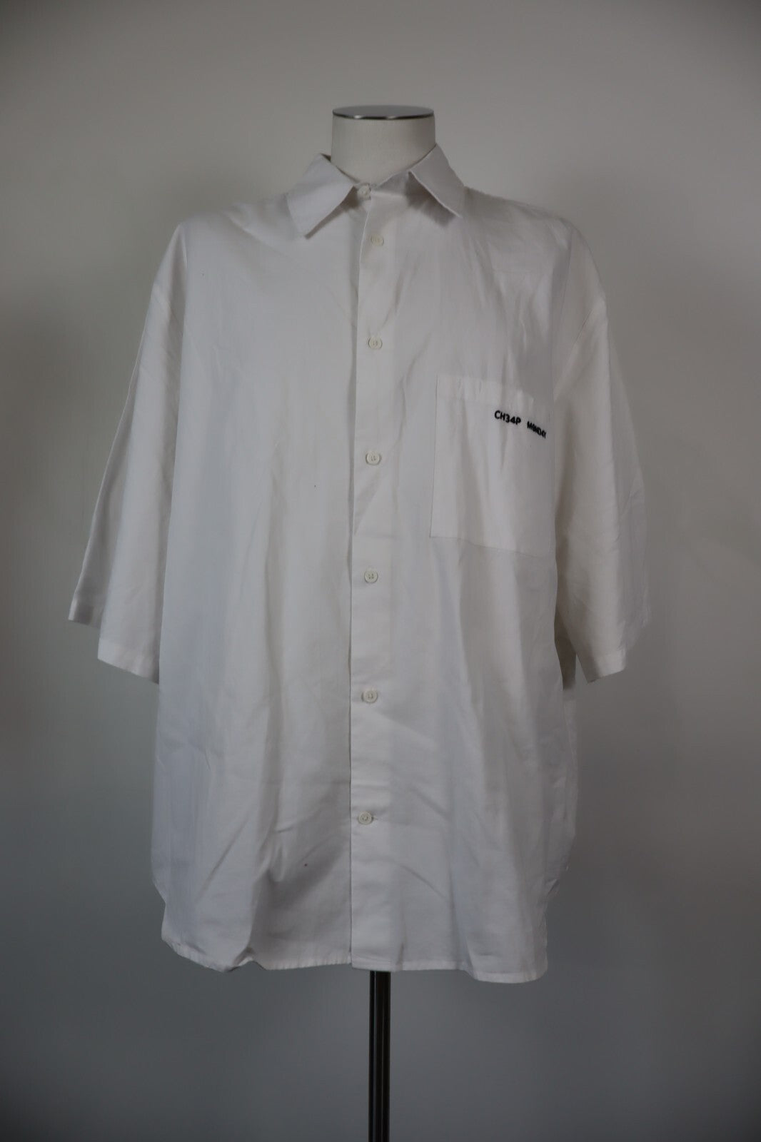 CHEAP MONDAY CAMICIA UOMO TG. XL MAN CASUAL VINTAGE SHIRT COTONE COTTON