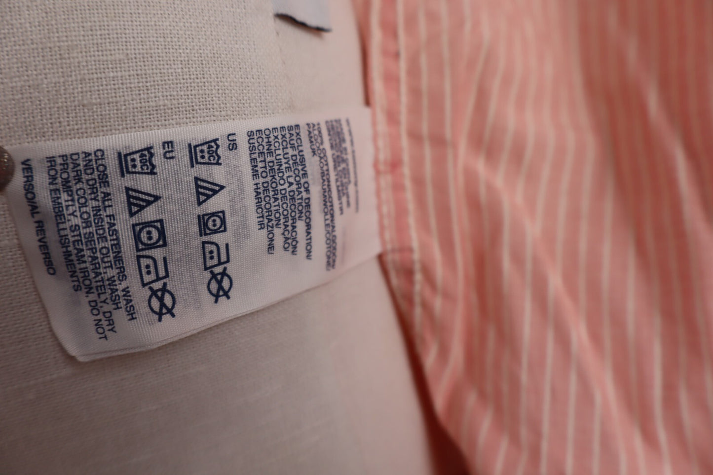 TOMMY HILFIGER DENIM CAMICIA COTONE SHIRT UOMO Tg. S MAN VINTAGE CASUAL COTTON