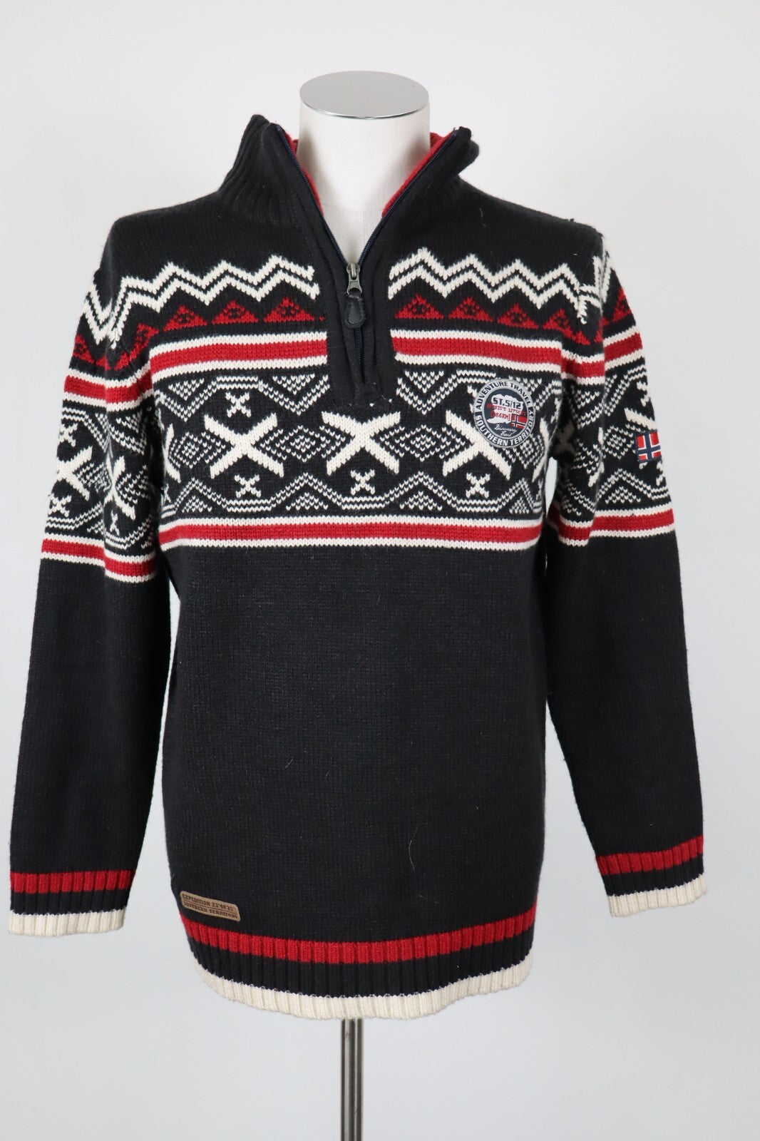 SOUTHERN TERRITORY MAGLIONE VINTAGE UOMO Tg. M MAN SWEATER CASUAL