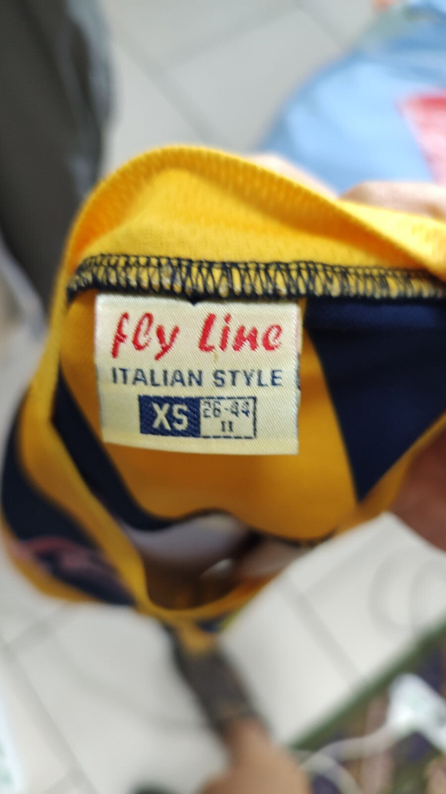 FLY LINE JUVE STABIA MAGLIA CALCIO UOMO Tg XS SOCCER JERSEY VINTAGE 2009/10