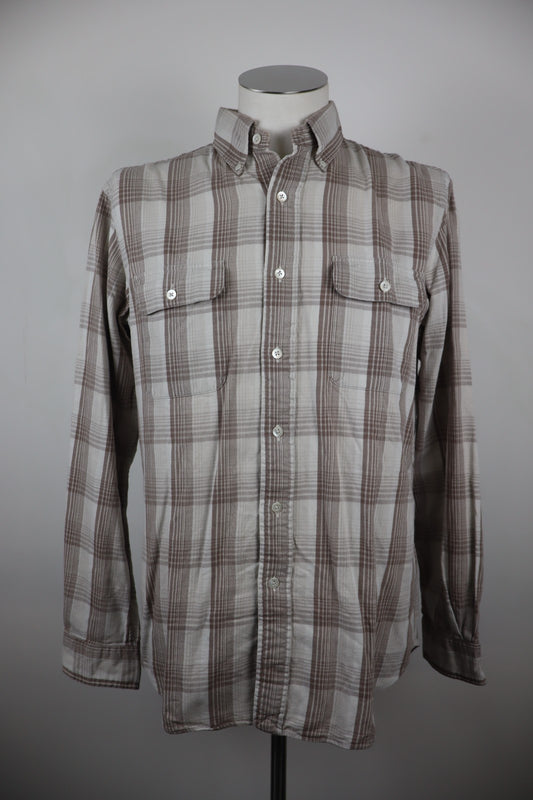 POLO RALPH LAUREN CAMICIA UOMO COTONE M MAN CASUAL VINTAGE COTTON SHIRT TASCHE