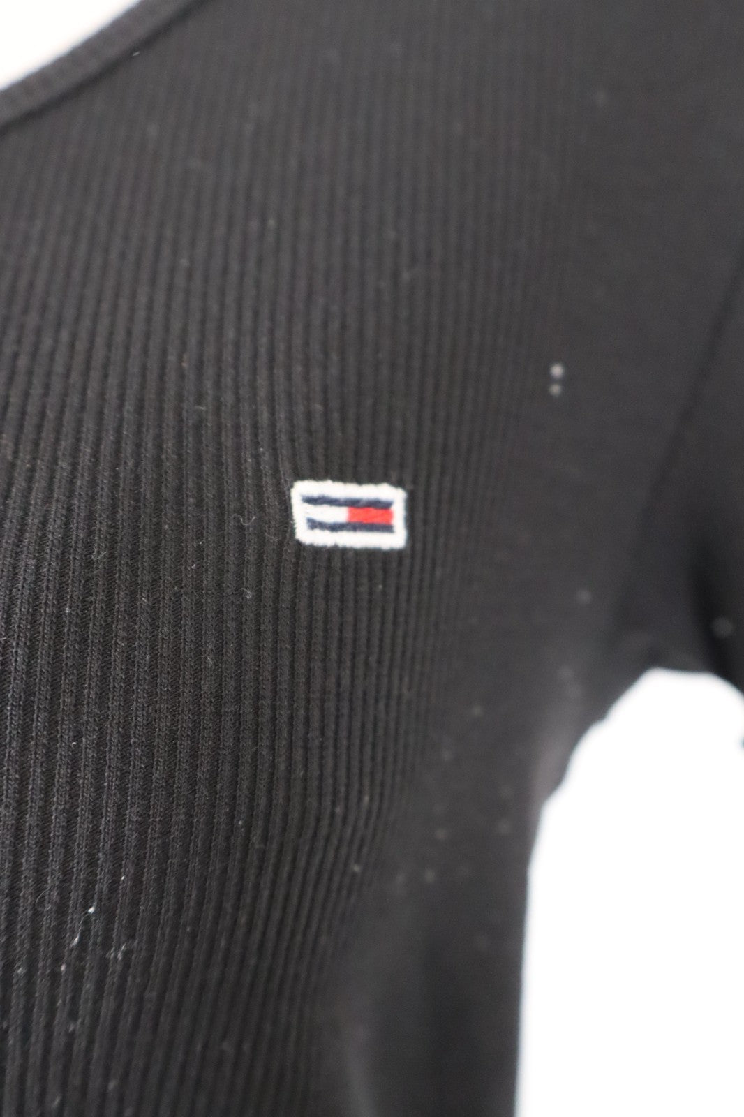 TOMMY JEANS HILFIGER MAGLIA CANOTTA DONNA TG. M WOMAN CASUAL VINTAGE T-SHIRT TOP