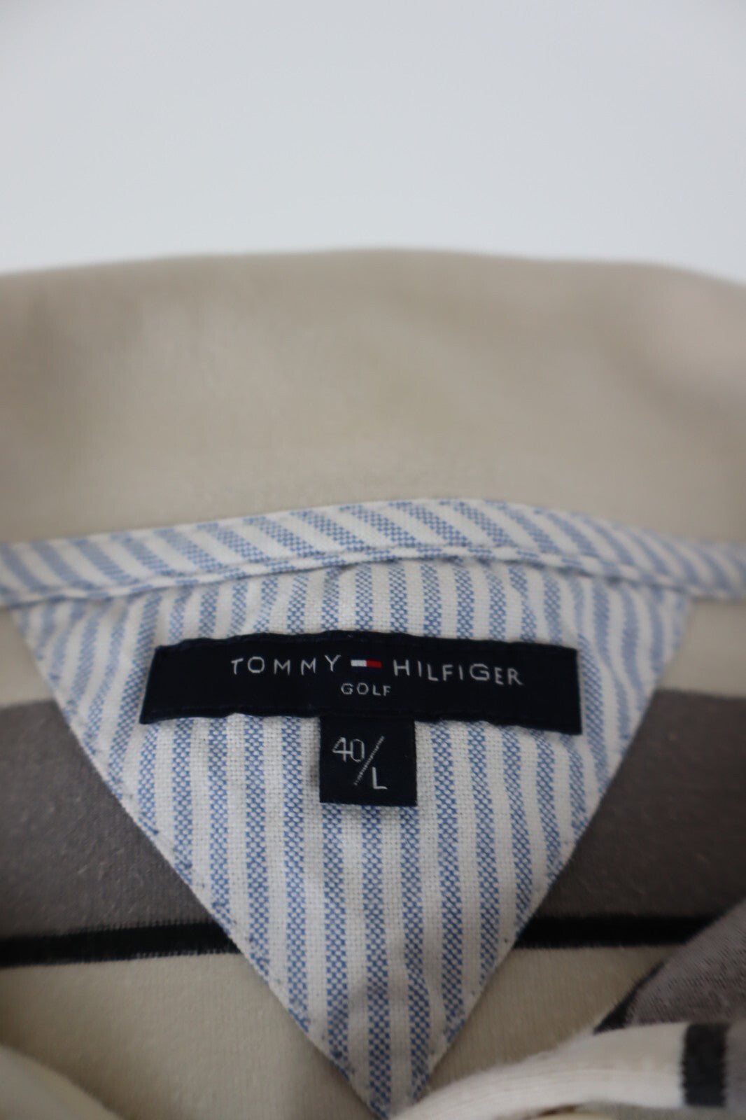 TOMMY HILFIGER POLO MAGLIA DONNA COTONE TG. 40 / L WOMAN SHIRT CASUAL VINTAGE